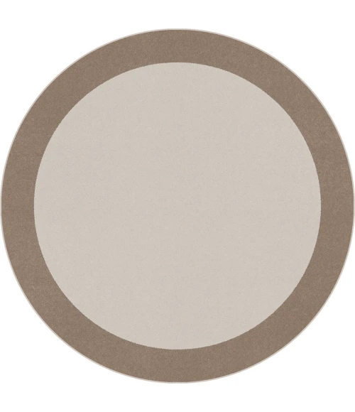 Joy Carpets Kid Essentials Neutral Easy Going 5ft.4in. Round Rug