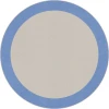 Joy Carpets Kid Essentials Light Blue Easy Going 7ft.7in. Round Rug