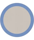 Joy Carpets Kid Essentials Light Blue Easy Going 7ft.7in. Round Rug