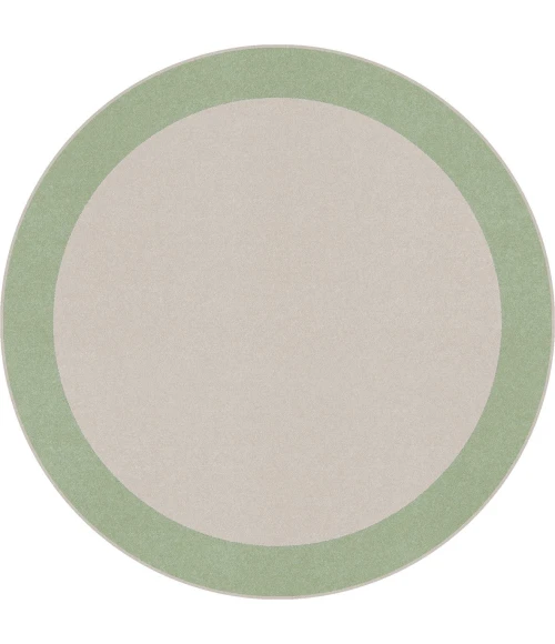 Joy Carpets Kid Essentials Sage Easy Going 7ft.7in. Round Rug