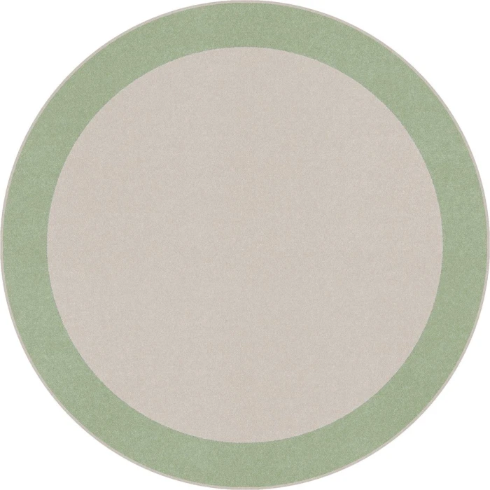 Joy Carpets Kid Essentials Sage Easy Going 7ft.7in. Round Rug