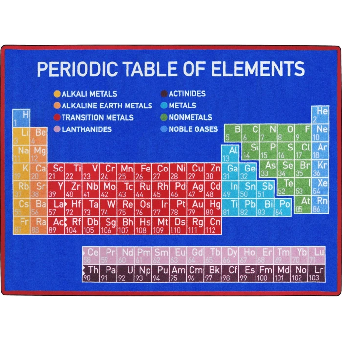 Joy Carpets Kid Essentials Primary Elemental 7ft.8in. x 10ft.9in. Rect. Rug