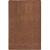 Joy Carpets Kid Essentials Brown Endurance 6ft. x 9ft. Rect. Rug