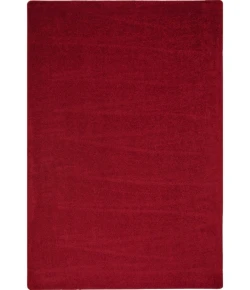 Joy Carpets Kid Essentials Burgundy Endurance 6ft. x 9ft. Rect. Rug
