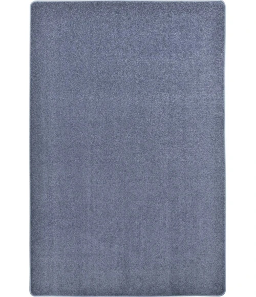 Joy Carpets Kid Essentials Glacier Blue Endurance 6ft. x 6ft. Square Rug