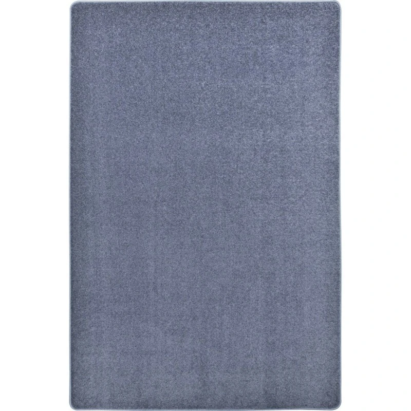 Joy Carpets Kid Essentials Glacier Blue Endurance 12ft. x 12ft. Square Rug