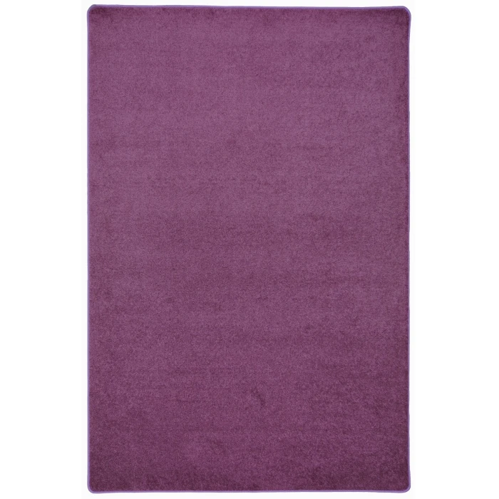 Joy Carpets Kid Essentials Purple Endurance 12ft. x 18ft. Rect. Rug
