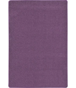 Joy Carpets Kid Essentials Purple Endurance 4ft. x 6ft. Rect. Rug