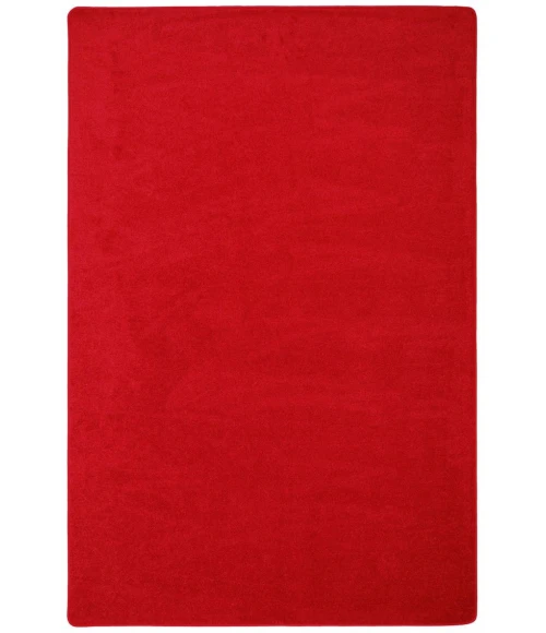 Joy Carpets Kid Essentials Red Endurance 6ft. x 9ft. Rect. Rug