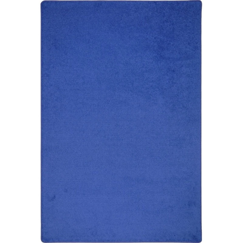 Joy Carpets Kid Essentials Royal Blue Endurance 12ft. x 12ft. Square Rug