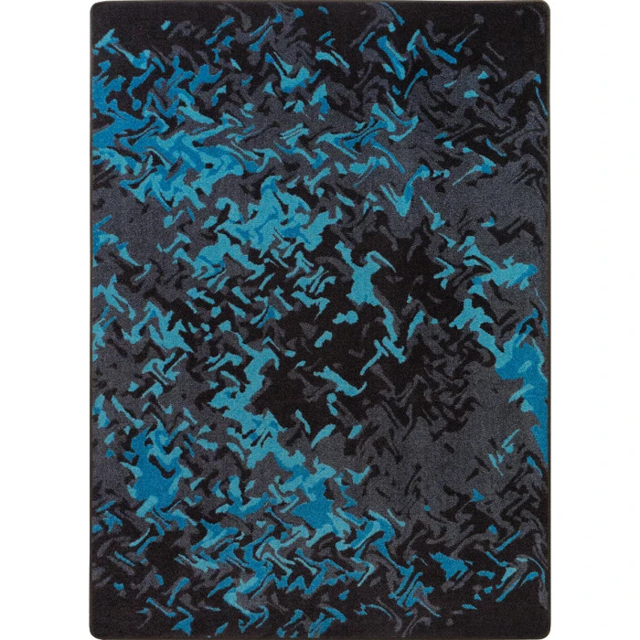 Joy Carpets Kid Essentials Teal Eruption 10ft. 9in. x 13ft. 2in. Rect. Rug