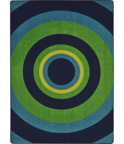 Joy Carpets Kid Essentials Navy Fascinate 10ft.9in. x 13ft.2in. Rect. Rug