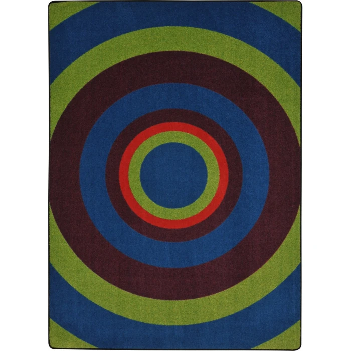 Joy Carpets Kid Essentials Tropics Fascinate 5ft.4in. x 7ft.8in. Rect. Rug