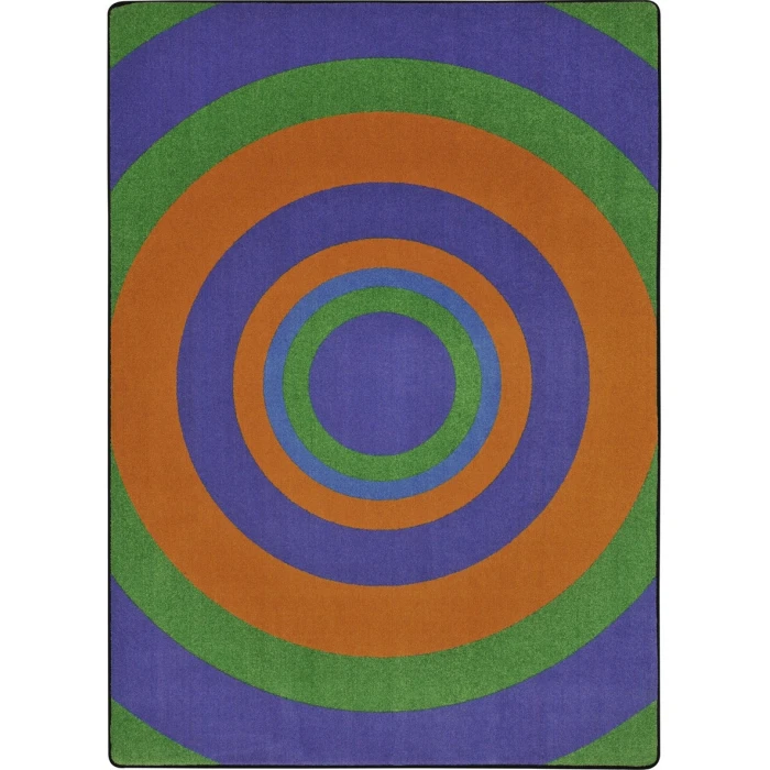 Joy Carpets Kid Essentials Violet Fascinate 7ft.8in. x 10ft.9in. Rect. Rug