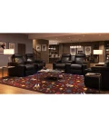 Joy Carpets Any Day Matinee Burgundy Feature Film 10ft. 9in. x 13ft. 2in. Rect. Rug