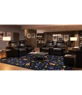Joy Carpets Any Day Matinee Charcoal Feature Film 3ft. 10in. x 5ft. 4in. Rect. Rug