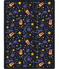 Joy Carpets Any Day Matinee Charcoal Feature Film 10ft. 9in. x 13ft. 2in. Rect. Rug