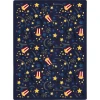 Joy Carpets Any Day Matinee Navy Feature Film 10ft. 9in. x 13ft. 2in. Rect. Rug