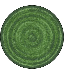 Joy Carpets Kid Essentials Green Feeling Fun 13ft.2in. Round Rug