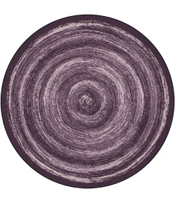 Joy Carpets Kid Essentials Purple Feeling Fun 13ft.2in. Round Rug