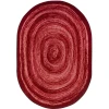 Joy Carpets Kid Essentials Red Feeling Fun 10ft.9in. x 13ft.2in. Oval Rug