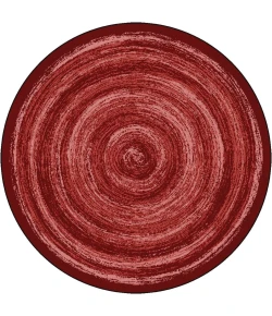 Joy Carpets Kid Essentials Red Feeling Fun 13ft.2in. Round Rug