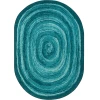 Joy Carpets Kid Essentials Teal Feeling Fun 10ft.9in. x 13ft.2in. Oval Rug