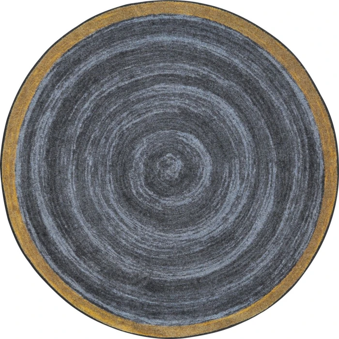 Joy Carpets Kid Essentials Slate Feeling Natural 7ft.7in. Round Rug