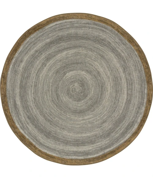 Joy Carpets Kid Essentials Stone Feeling Natural 13ft.2in. Round Rug