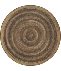 Joy Carpets Kid Essentials Walnut Feeling Natural 7ft.7in. Round Rug