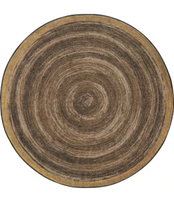 Joy Carpets Kid Essentials Walnut Feeling Natural 13ft.2in. Round Rug