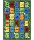 Joy Carpets Kid Essentials Multi Field of Learning 5ft. 4in. x 7ft. 8in. Rect. Rug
