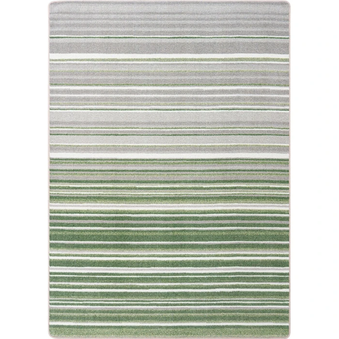 Joy Carpets Kid Essentials Meadow Fine Line 7ft. 8in. x 10ft. 9in. Rect. Rug