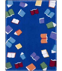 Joy Carpets Kid Essentials Multi Fly Away with Reading 10ft.9in. x 13ft.2in. Rect. Rug
