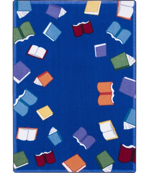 Joy Carpets Kid Essentials Multi Fly Away with Reading 10ft.9in. x 13ft.2in. Rect. Rug
