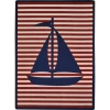 Joy Carpets Kid Essentials Blue Following Seas 10ft.9in. x 13ft.2in. Rect. Rug