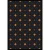 Joy Carpets Any Day Matinee Black Fort Wood 7ft.8in. x 10ft.9in. Rect. Rug