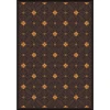 Joy Carpets Any Day Matinee Brown Fort Wood 3ft.10in. x 5ft.4in. Rect. Rug