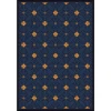 Joy Carpets Any Day Matinee Navy Fort Wood 7ft.8in. x 10ft.9in. Rect. Rug