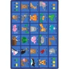 Joy Carpets Kid Essentials French Friendly Phonics Animals 7ft. 8in. x 10ft. 9in. Rect. Rug