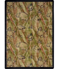 Joy Carpets Kaleidoscope Hazelnut Fresh Brew 3ft.10in. x 5ft.4in. Rect. Rug