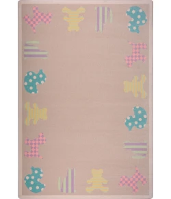Joy Carpets Kid Essentials Multi Frisky Friends 10ft.9in. x 13ft.2in. Rect. Rug