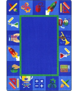 Joy Carpets Kid Essentials Multi Full STEAM Ahead 10ft.9in. x 13ft.2in. Rect. Rug