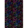 Joy Carpets Neon Lights Fluorescent Fun and Games 6ft. x 6ft. Rect. Rug