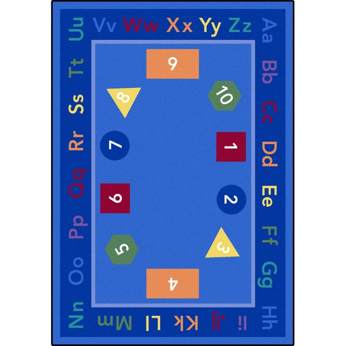 Joy Carpets Kid Essentials Multi Fun-damentals 10ft.9in. x 13ft.2in. Rect. Rug