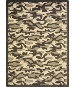 Joy Carpets Kaleidoscope Desert Funky Camo 3ft.10in. x 5ft.4in. Rect. Rug