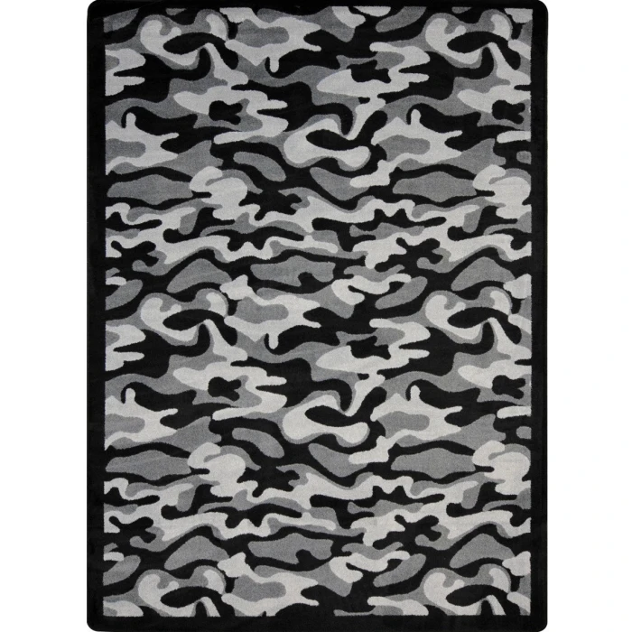 Joy Carpets Kaleidoscope Urban Funky Camo 7ft.8in. x 10ft.9in. Rect. Rug