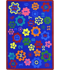 Joy Carpets Kid Essentials Multi Geared for Learning 10ft.9in. x 13ft.2in. Rect. Rug