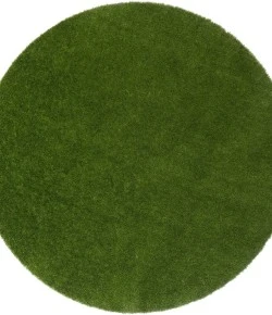Joy Carpets Kid Essentials Green GreenSpace 7ft.6in. Round Rug