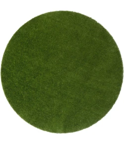 Joy Carpets Kid Essentials Green GreenSpace 7ft.6in. Round Rug